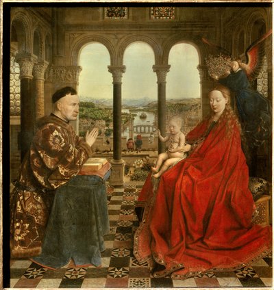 Die Jungfrau des Kanzlers Rolin von Jan van Eyck