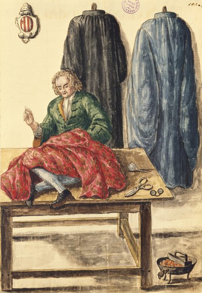 Ein venezianischer Schneider von Jan van Grevenbroeck