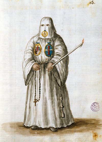 Roben der Bruderschaft des Heiligen Bernhard von Siena von Jan van Grevenbroeck