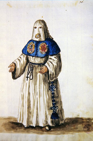Roben der Bruderschaft des Leidens des Kreuzes von Jan van Grevenbroeck