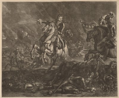 Ein General zu Pferd (Karl von Lothringen) von Jan van Huchtenburgh