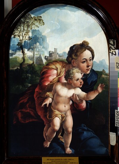 Die Jungfrau und das Kind von Jan van Scorel