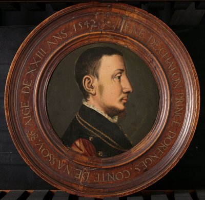 Porträt von René de Chalon von Jan van Scorel