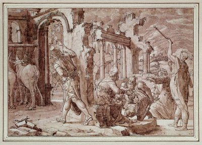 Die Anbetung der Könige von Jan van Scorel