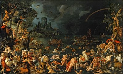 Die Sintflut von Jan van Scorel