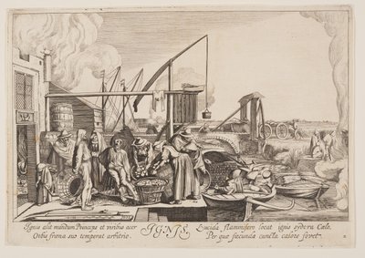 Feuer, aus Die vier Elemente von Jan van de Velde II