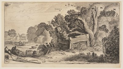 Juni, aus Die zwölf Monate des Jahres von Jan van de Velde II