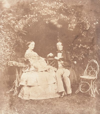 Mr. und Mrs. W. Beach, 1853-56 von Jane Martha St. John