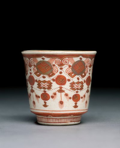 Tasse, Kaga Provinz, Meiji-Ära von Japanese School