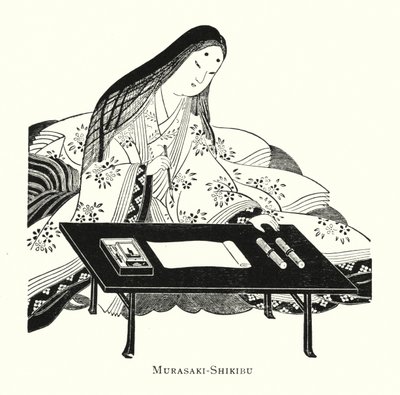 Murasakai-Shikibu von Japanese School