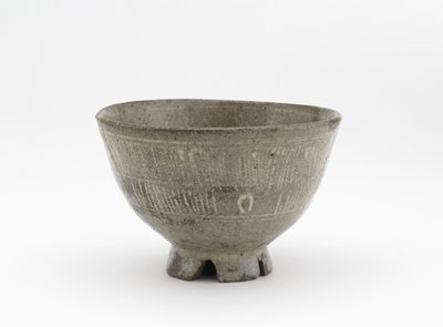 Teeschale im Mishima-Stil, Saga Präfektur, Edo-Periode, frühes 17. Jahrhundert von Japanese School