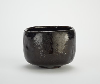 Teeschale mit Design von Keimlingen, genannt 