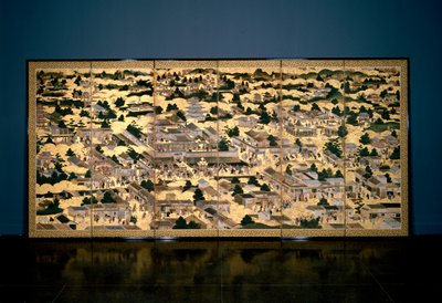 Ansichten in und um Kyoto, Edo-Periode, ca. 1616-24 von Japanese School