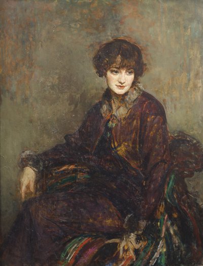 Porträt von Daisy Fellowes, geborene Marguerite Decazes de Glücksbierg 1890-1962 von Jaques Èmile Blanche