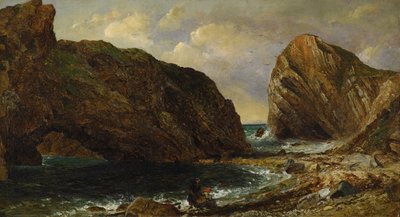 Am Meer, Lulworth von Jasper Francis Cropsey