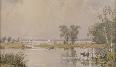 Hackensack-Wiesen von Jasper Francis Cropsey