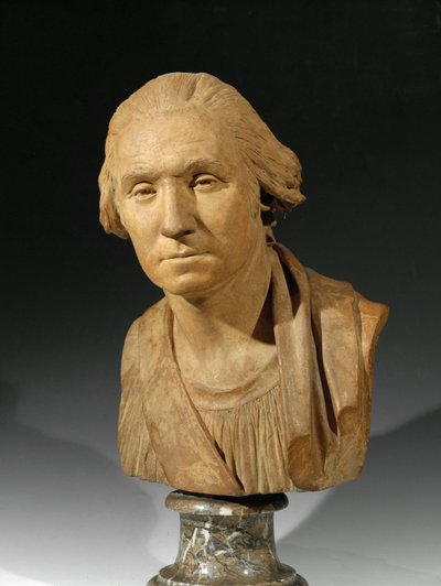 George Washington, erster Präsident der Vereinigten Staaten von Jean-Antoine Houdon