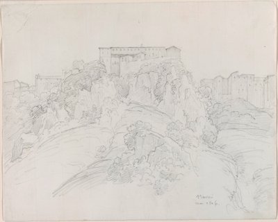 Ansicht von Narni von Jean-Baptiste-Camille Corot