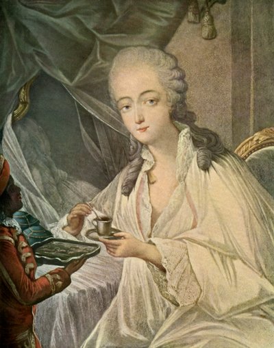 Madame Du Barry und der Page Zamore, aus 