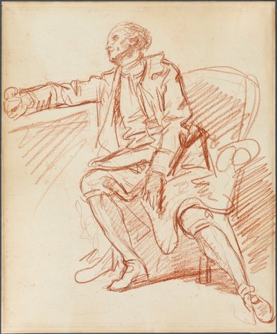 Sitzender Herr von Jean-Baptiste Greuze