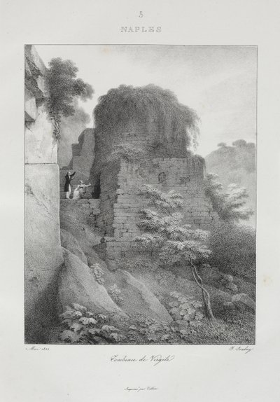 Reise nach Italien im Jahr 1822 von Jean-Baptiste Isabey
