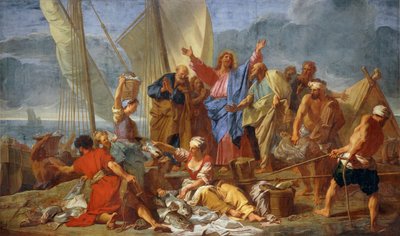Der wunderbare Fischzug von Jean-Baptiste Jouvenet