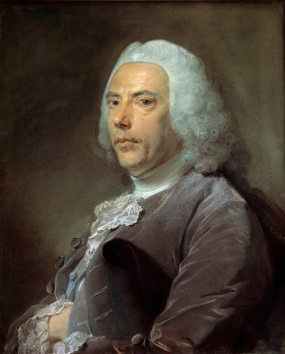 Porträt von Pierre Bouguer (1698-1758), Mitglied der Akademie der Wissenschaften, Geometer und Astronom von Jean Baptiste Perronneau