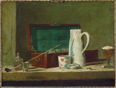 Pfeifen und Trinkgefäß von Jean-Baptiste Simeon Chardin