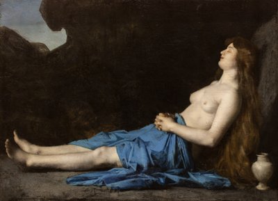 Madeleine in der Wüste von Jean-Jacques Henner