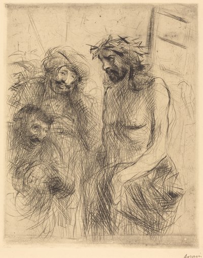 Der verspottete Christus von Jean-Louis Forain
