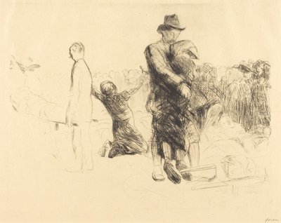 Lourdes, Transport der Gelähmten von Jean-Louis Forain
