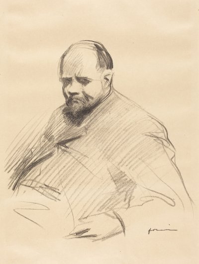 Porträt von Ambroise Vollard von Jean-Louis Forain