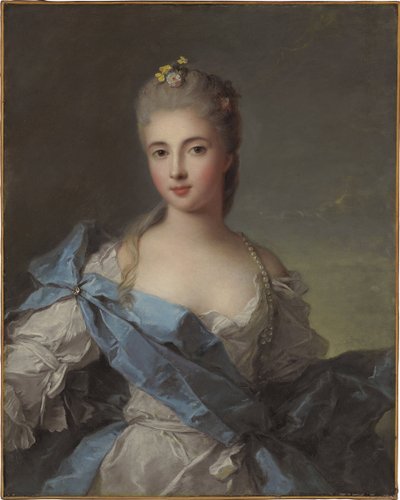 Porträt der Herzogin von La Rochefoucauld von Jean Marc Nattier