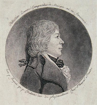 Sebastien Demar (1763-1832), graviert von Gilles-Louis Chretien (1754-1811) von Jean (after) Fouquet