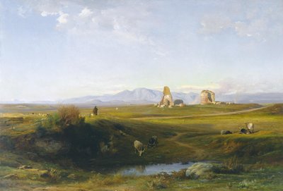Ein Blick auf die römische Landschaft von Jean Achille Benouville