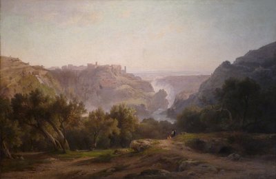 Blick auf Tivoli von Jean Achille Benouville
