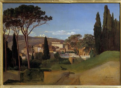 Ansicht einer römischen Villa von Jean Achille Benouville