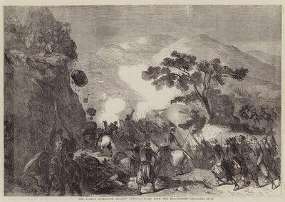 Die französische Expedition gegen Marokko, Kampf mit den Beni-Snassen von Jean Adolphe Beauce