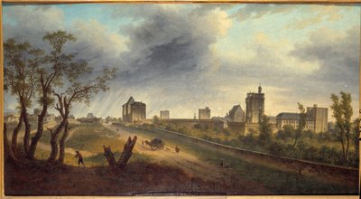 Ansicht des Schlosses von Vincennes von Jean Adrien Guignet