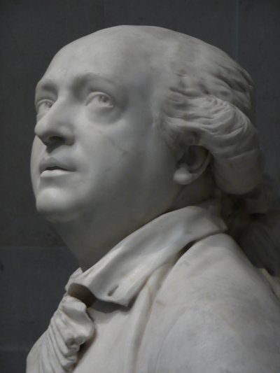 Graf Alessandro di Cagliostro 1743-1795 (Detail), 1786 von Jean Antoine Houdon