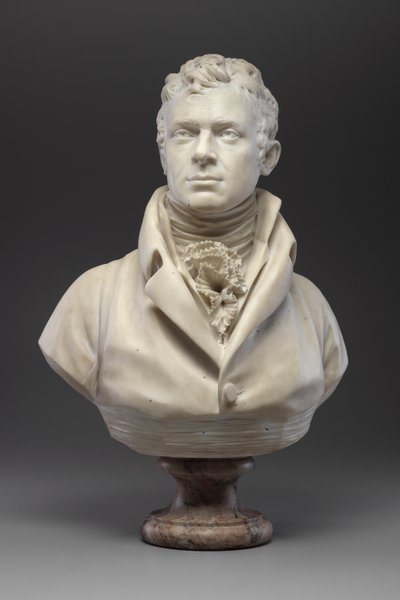 Robert Fulton, um 1804 von Jean Antoine Houdon