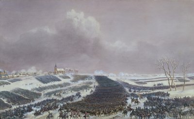 Die Schlacht bei Eylau, 8. Februar 1807 von Jean Antoine Simeon Fort