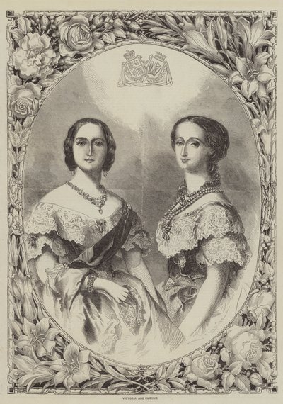 Victoria und Eugenie von Jean Antoine Valentin Foulquier