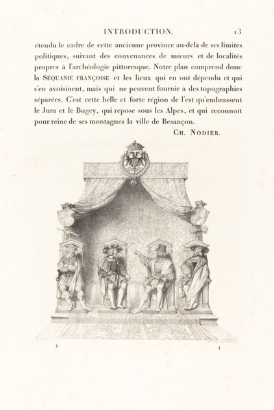 Vier Magistrate von Besançon von Jean Auguste Dominique Ingres