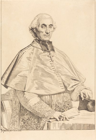 Gabriel Cortois de Pressigny von Jean Auguste Dominique Ingres