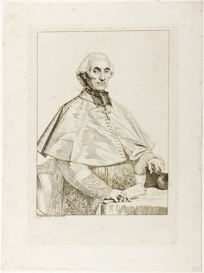 Gabriel Cortois de Pressigny von Jean Auguste Dominique Ingres