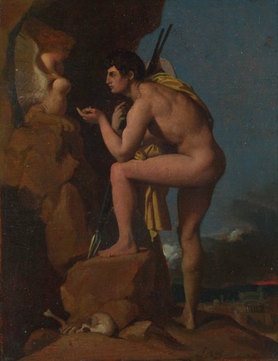 Ödipus und die Sphinx von Jean Auguste Dominique Ingres