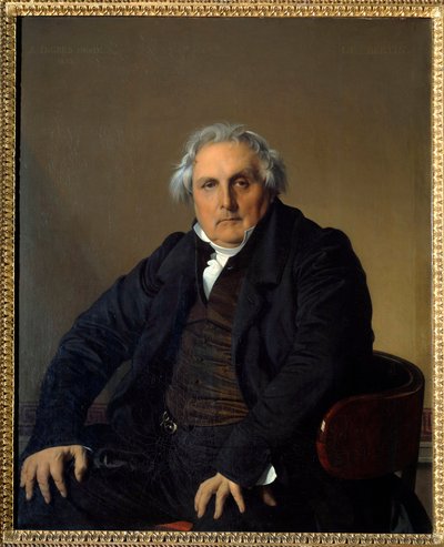 Porträt von Monsieur Louis Francois Bertin (1766-1841) genannt Bertin l
