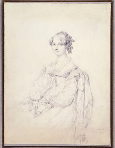 Porträt der ehrenwerten Mrs. Fleetwood Pellew von Jean Auguste Dominique Ingres