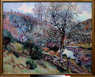 Crozan, der Felsen des Echos von Jean Baptiste Armand Guillaumin